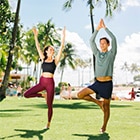Yoga at Hilton Hawaiian Village 힐튼 하와이안 빌리지 와이키키 비치 리조트