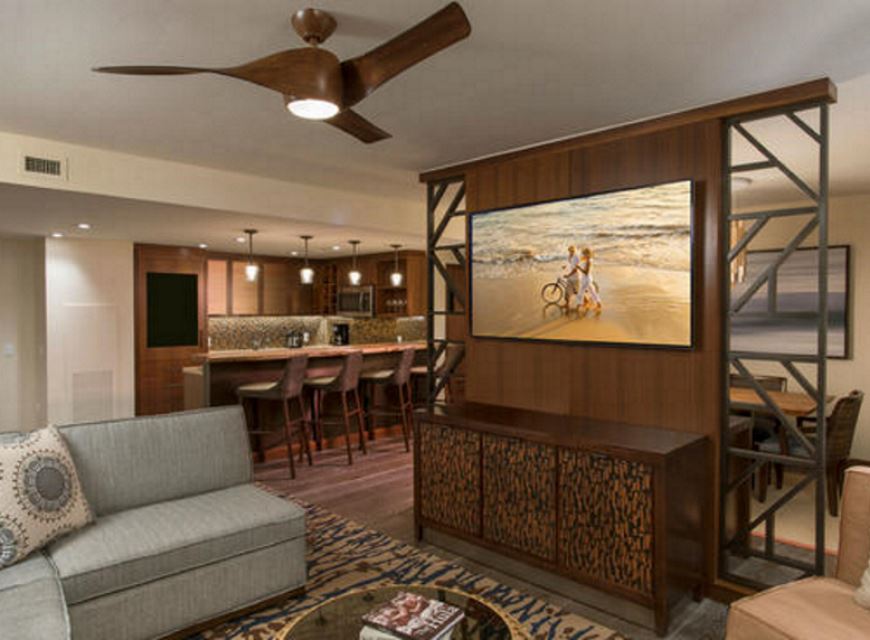 The Grand Islander Penthouse Living Area
