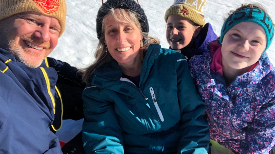 Hilton Grand Vacations Owners, vacation selfie, Colorado vacation, Breckenridge. 