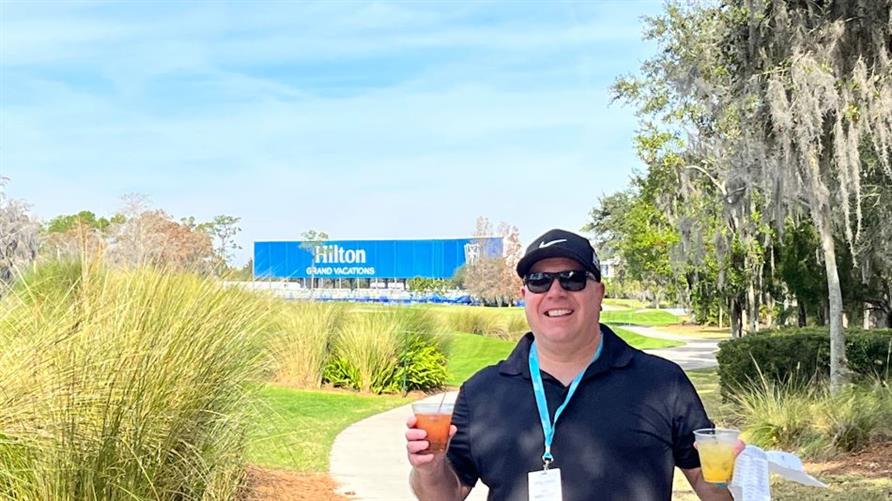 A Member at the Hilton Grand Vacations Tournament of Champions