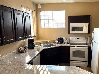 Kitchen in 1-Bedroom Suite at Scottsdale Links Resort, a Hilton Vacation Club in Arizona