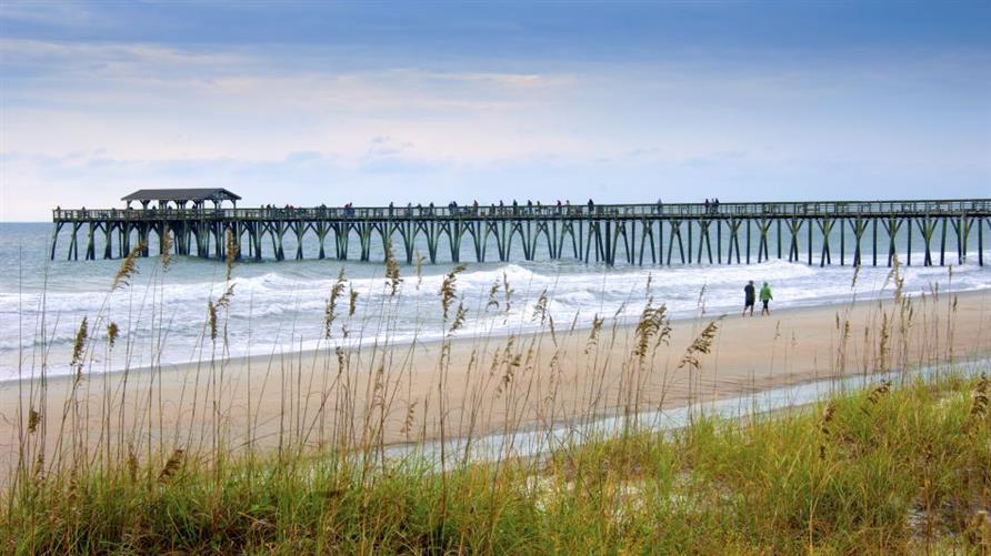 Pier on Myrtle Beach, South Carolina
