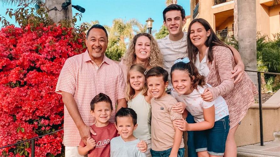 A family enjoying their vacation membership with Hilton Grand Vacations