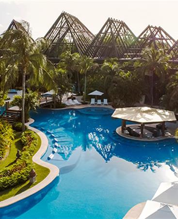 Pool at The Grand Mayan Riviera Maya located in Mexico.