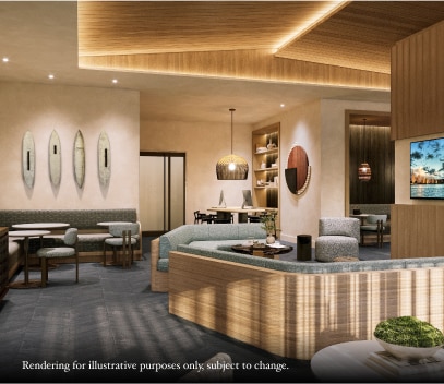 Lobby at Ka Haku, a Hilton Club