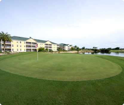 Golfing green by Mystic Dunes, a Hilton Vacation Club
