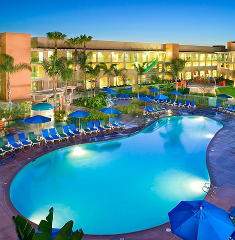 Pool at Grand Pacific Palisades in California