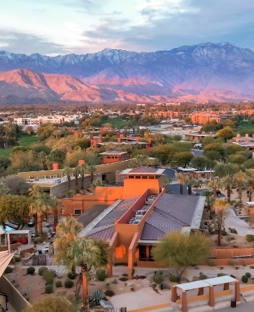 Aerial view of Hilton Grand Vacations Palm Desert