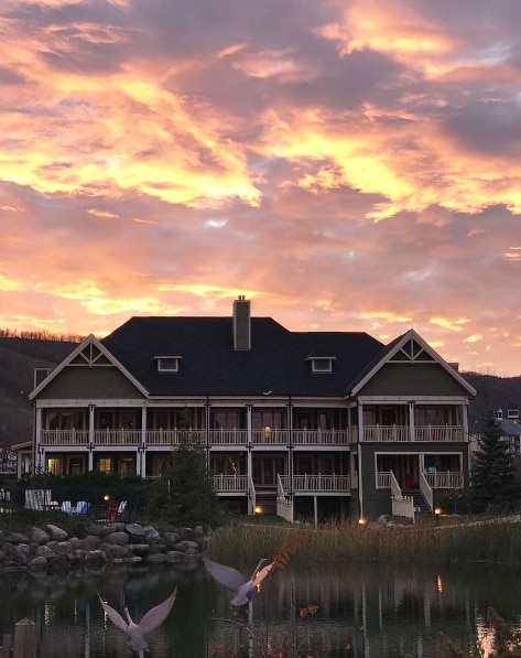 Blue Mountain, a Hilton Grand Vacations Club at sunset