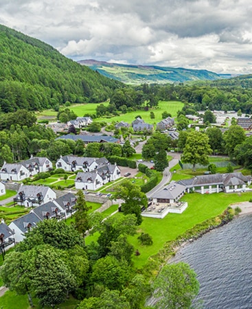 The Kenmore Club aerial view