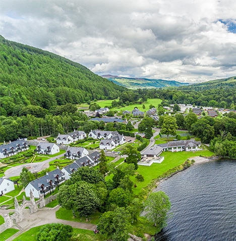 Aerial view of The Kenmore Club