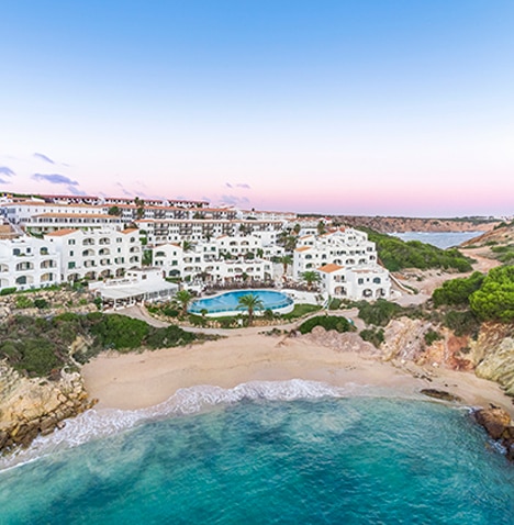 Aerial view of White Sands Beach Club
