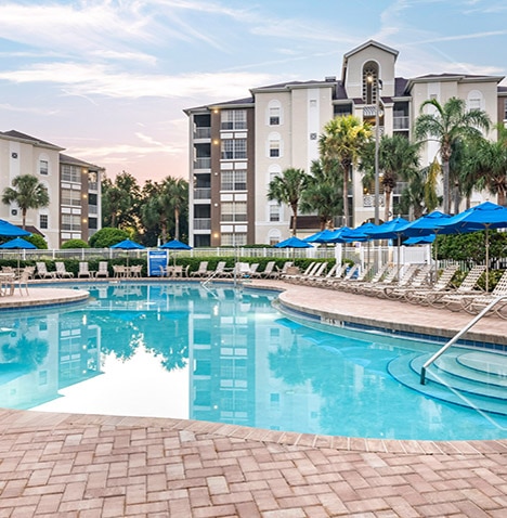 Pool at Grande Villas, a Hilton Vacation Club