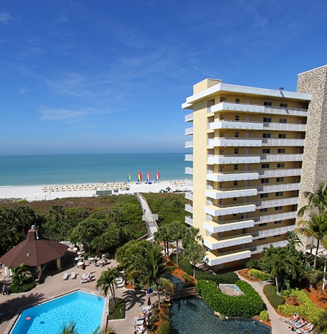 The Charter Club of Marco Beach located in Florida.