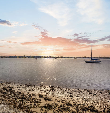 View of the bay at Charter Club Naples Bay, a Hilton Vacation Club