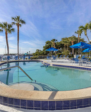 Pool at Charter Club Naples Bay, a Hilton Vacation Club