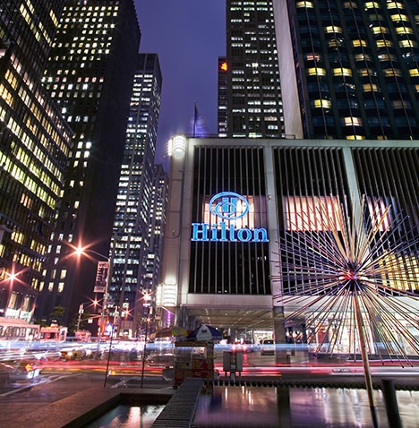 The Hilton Club located in New York.