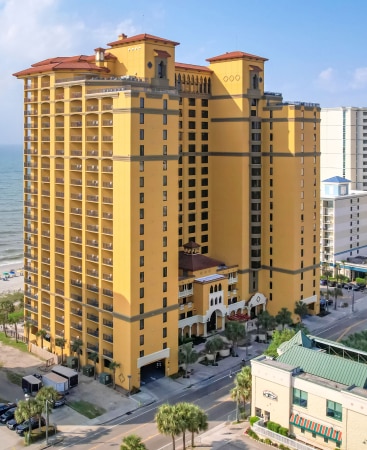 Aerial view of Anderson Ocean Club, a Hilton Grand Vacations Club