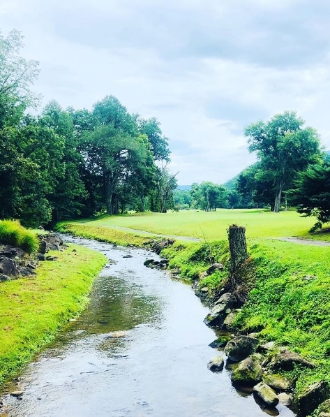 Small creek near Bent Creek Golf Village