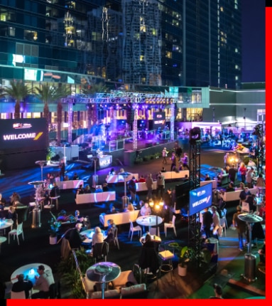 Kickoff Party at the Elara Terrace