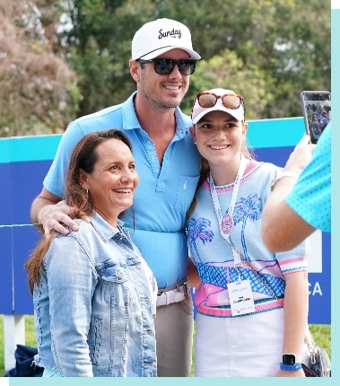 Group posing for photo